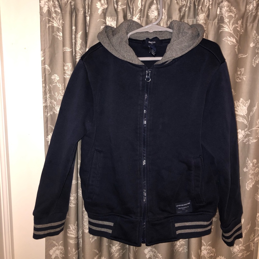 Boys Hooded Zip-Up Jacket